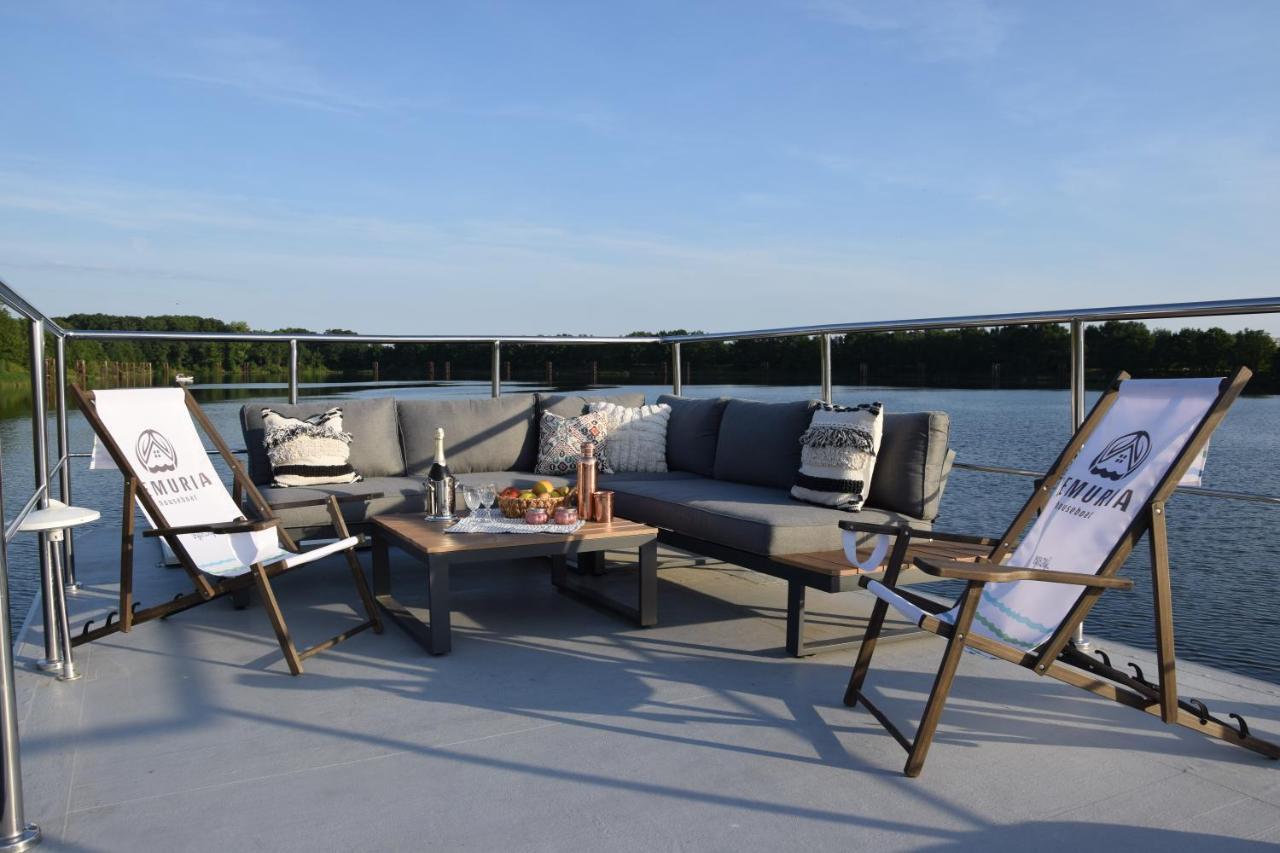 Lemuria Houseboat - Plywajacy Domek Na Wodzie Wroclaw Exterior photo